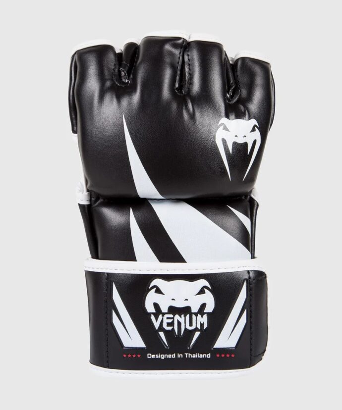 ⁦Venum Challenger MMA Gloves, Black/White⁩ - الصورة ⁦2⁩