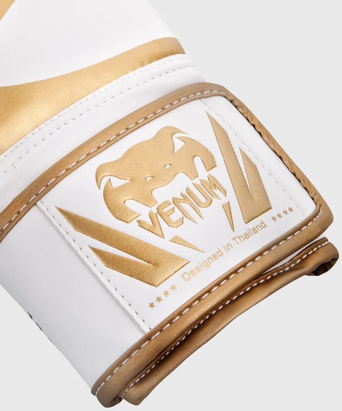 ⁦Venum Challenger Boxing Glove, White/Gold⁩ - الصورة ⁦4⁩