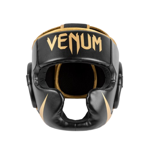 Venum Challenger Headgear, Black/Gold